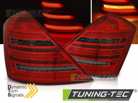 Led Tail Lights Red Smoke Seq W Look Fits Mercedes W S Klasa