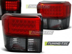 LED TAIL LIGHTS RED SMOKE fits VW T4 90-03.03