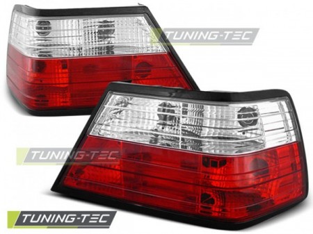 TAIL LIGHTS RED WHITE fits MERCEDES W124 E-KLASA 01.85-06.95