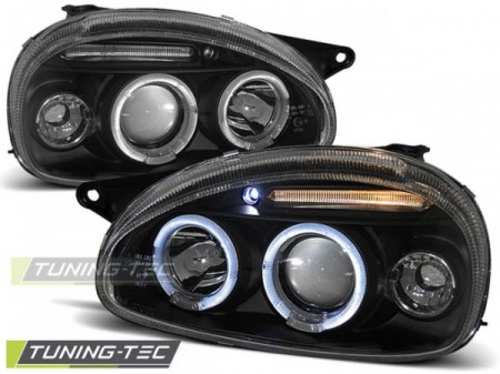 OPEL CORSA B 02.93-10.00 ANGEL EYES BLACK