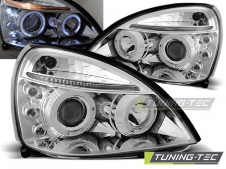 RENAULT CLIO II 06.01-09.05 ANGEL EYES CHROME