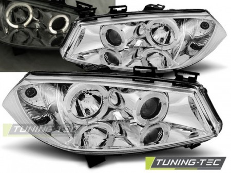 RENAULT MEGANE II 11.02-12.05 ANGEL EYES CHROME