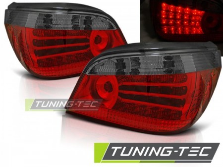 LED TAIL LIGHTS RED SMOKE fits BMW E60 07.03-07