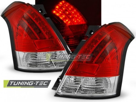 SUZUKI SWIFT 05.05-10 RED WHITE LED