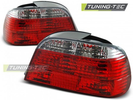 TAIL LIGHTS RED WHITE fits BMW E38 06.94-07.01