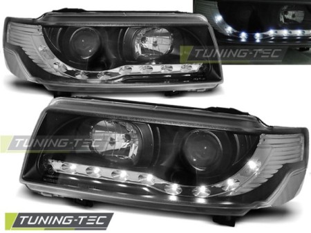 HEADLIGHTS DAYLIGHT BLACK fits VW PASSAT B4 11.93-05.97