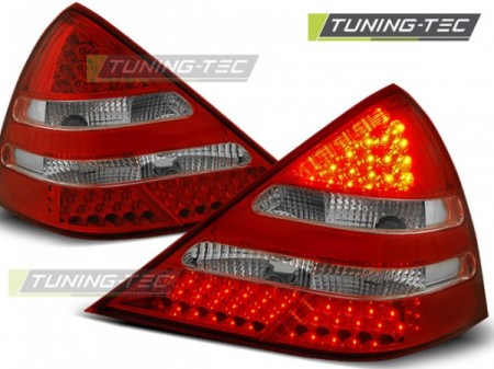 LED TAIL LIGHTS RED WHITE fits MERCEDES R170 SLK 04.96-04