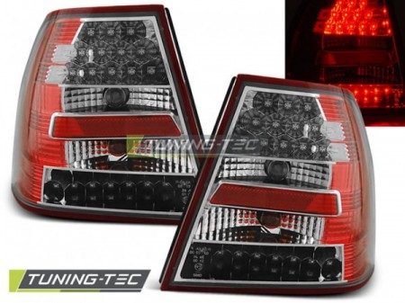 LED TAIL LIGHTS RED WHITE fits VW BORA 09.98-07.05