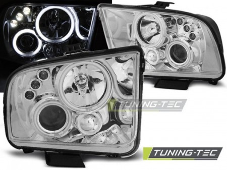 FORD MUSTANG 04-09 ANGEL EYES CHROME