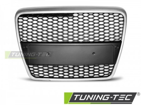 GRILLE SPORT SILVER fits AUDI A6 (C6) 04.04-08