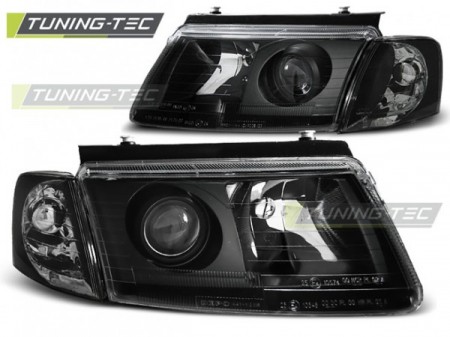 HEADLIGHTS BLACK fits VW PASSAT B5 3B 11.96-08.00