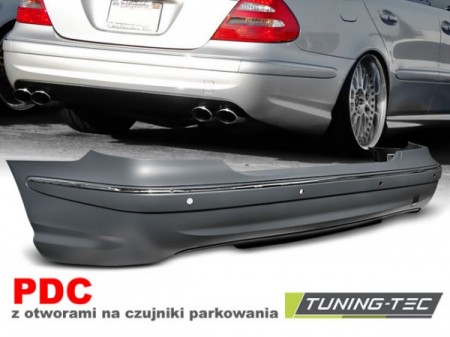 REAR BUMPER SPORT PDC fits MERCEDES W211 06-09 SEDAN