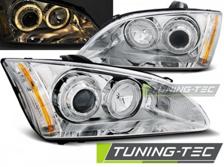 FORD FOCUS II 09.04-01.08 ANGEL EYES CHROME