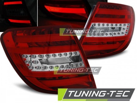 LED BAR TAIL LIGHTS RED WHIE fits MERCEDES C-KLASA W204 KOMBI 07-10