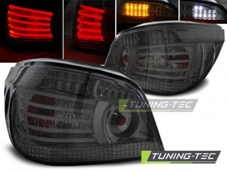 LED TAIL LIGHTS SMOKE fits BMW E60 07.03-07