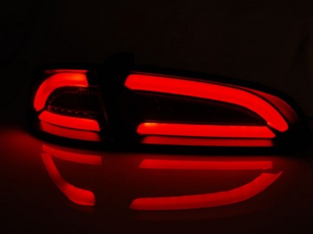 LED BAR TAIL LIGHTS RED SMOKE fits SEAT IBIZA 04.02 -08