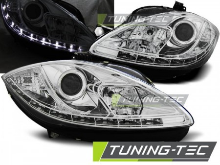 HEADLIGHTS DAYLIGHT CHROME fits SEAT LEON ALTEA 09-12