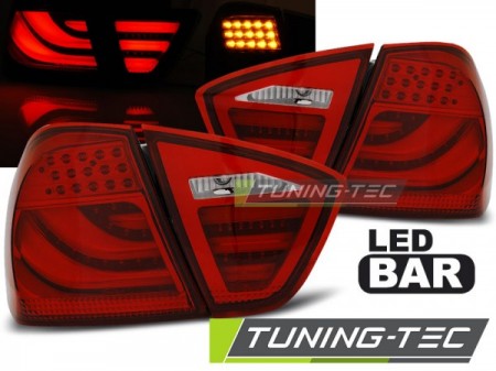 LED BAR TAIL LIGHTS RED fits BMW E90 03.05-08.08