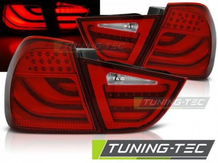 LED BAR TAIL LIGHTS RED fits BMW E90 09-11