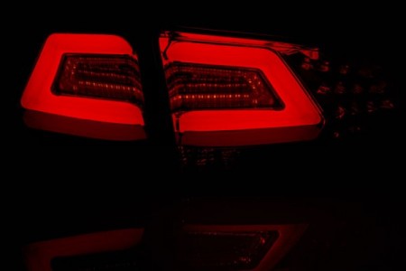 LED BAR TAIL LIGHTS RED WHIE fits VW GOLF 7 13-17 