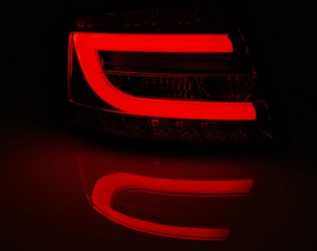 LED TAIL LIGHTS BLACK fits AUDI A6 C6 SEDAN 04.04-08 6PIN