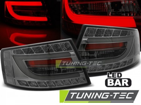 LED TAIL LIGHTS SMOKE fits AUDI A6 C6 SEDAN 04.04-08 6PIN