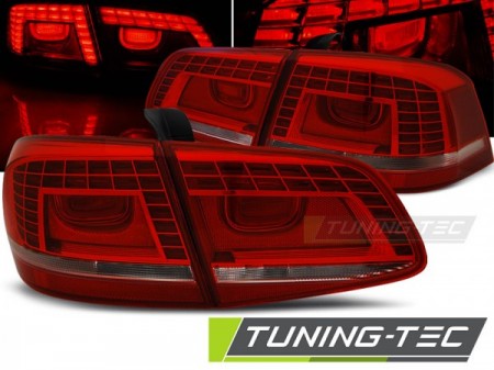 LED TAIL LIGHTS RED WHITE fits VW PASSAT B7 SEDAN 10.10-10.14