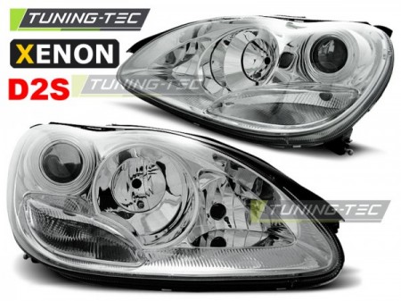 XENON HEADLIGHTS CHROME fits MERCEDES W220 S-KLASA 10.02-05.05