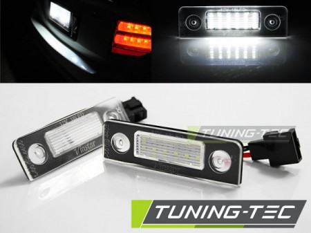 LICENSE LED LIGHTS fits SKODA OCTAVIA 09- / ROOMSTER 06-10 with CANBUS