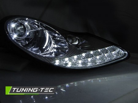 HEADLIGHTS DAYLIGHT CHROME fits PORSCHE BOXSTER 96-04 /911 996