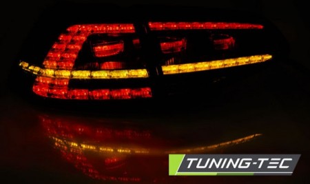 LED TAIL LIGHTS SPORT RED SMOKE fits VW GOLF 7 13- 17