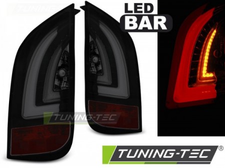 LED BAR TAIL LIGHTS SMOKE BLACK fits VW UP! 3.11- / SKODA CITIGO 12.11- 