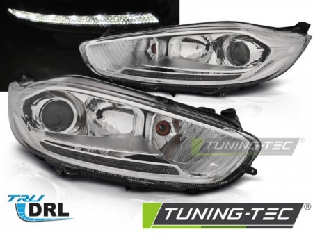 FORD FIESTA MK7 13-16 LED DRL CHROME 