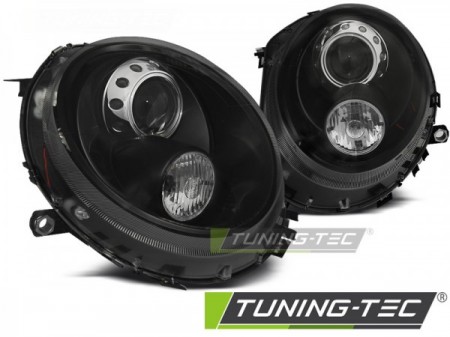 HEADLIGHTS BLACK fits BMW MINI (COOPER) 06-14