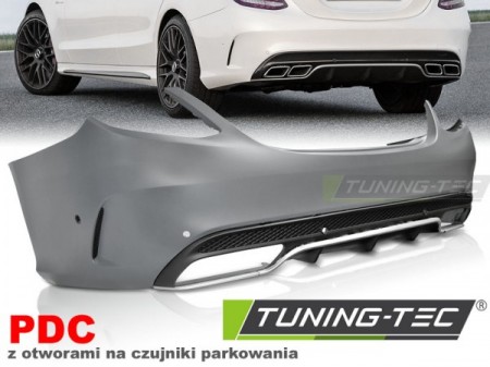 REAR BUMPER SPORT PDC fits MERCEDES W205 14-