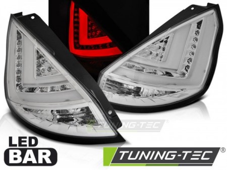 FORD FIESTA MK7 12-16 HB CHROME LED BAR