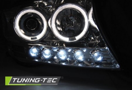 TOYOTA LAND CRUISER FJ200 07-12 ANGEL EYES CHROME