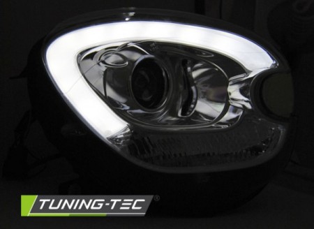 XENON HEADLIGHTS TUBE LIGHT CHROME fits BMW MINI (COOPER) R60 R61 COUNTRYMAN 10-16