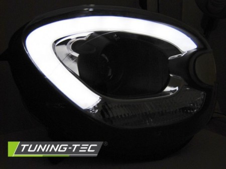 XENON HEADLIGHTS TUBE LIGHT BLACK fits BMW MINI (COOPER) R60 R61 COUNTRYMAN 10-14