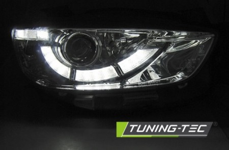 MAZDA CX5 11-15 CHROME TRUE DRL