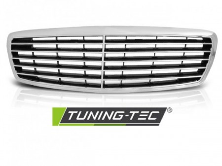 GRILLE CHROME fits MERCEDES W211 E-KLASA 02-06