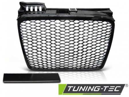 GRILLE SPORT GLOSSY BLACK fits GRILL AUDI A4 (B7) 11.04-03.08