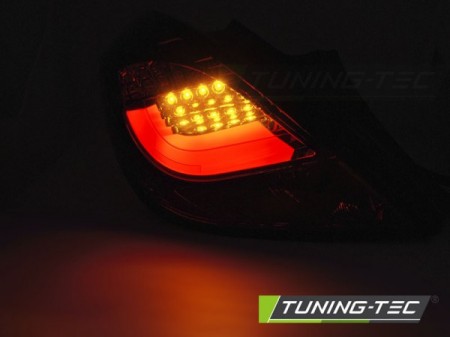 OPEL CORSA D 3D 04.06-14 RED SMOKE LED BAR