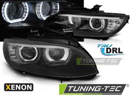 AutoTecknic Stealth Black Headlight Covers - E92/ E93 M3 & 3-Series Coupe/  Convertible Pre-LCI