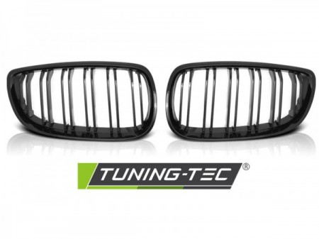 GRILLE GLOSSY BLACK DOUBLE BAR SPORT LOOK fits BMW E92/E93 07-10 C/C