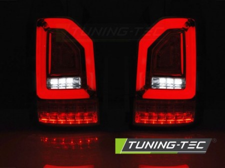 LED BAR TAIL LIGHTS BLACK SEQ fits VW T6 15-19 OEM LED