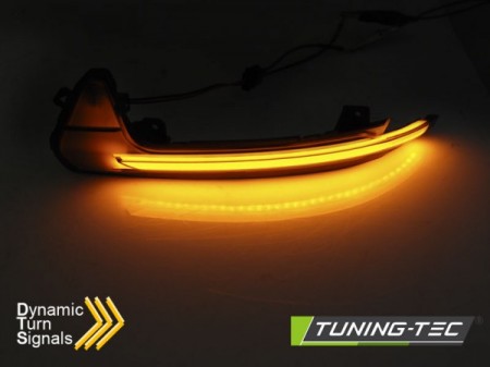 SIDE DIRECTION IN THE MIRROR SMOKE LED SEQ fits AUDI A6 C7 11-18