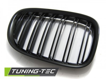 GRILLE GLOSSY BLACK DOUBLE BAR fits BMW F01 09-15