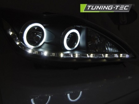 FORD FOCUS II 02.08-10 ANGEL EYES CCFL BLACK