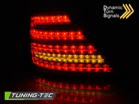 LED TAIL LIGHTS RED SMOKE SEQ fits MERCEDES W221 S-KLASA 05-09